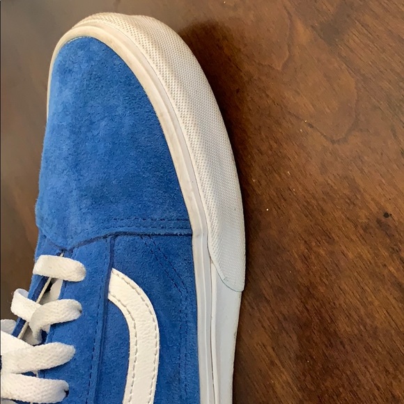 Suede blue vans good condition - Picture 5 of 6